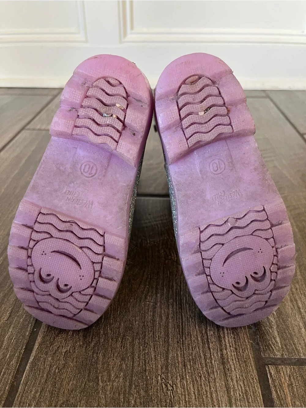 TARGET Western Chief Kids' Glitter Rain Boots, 10K